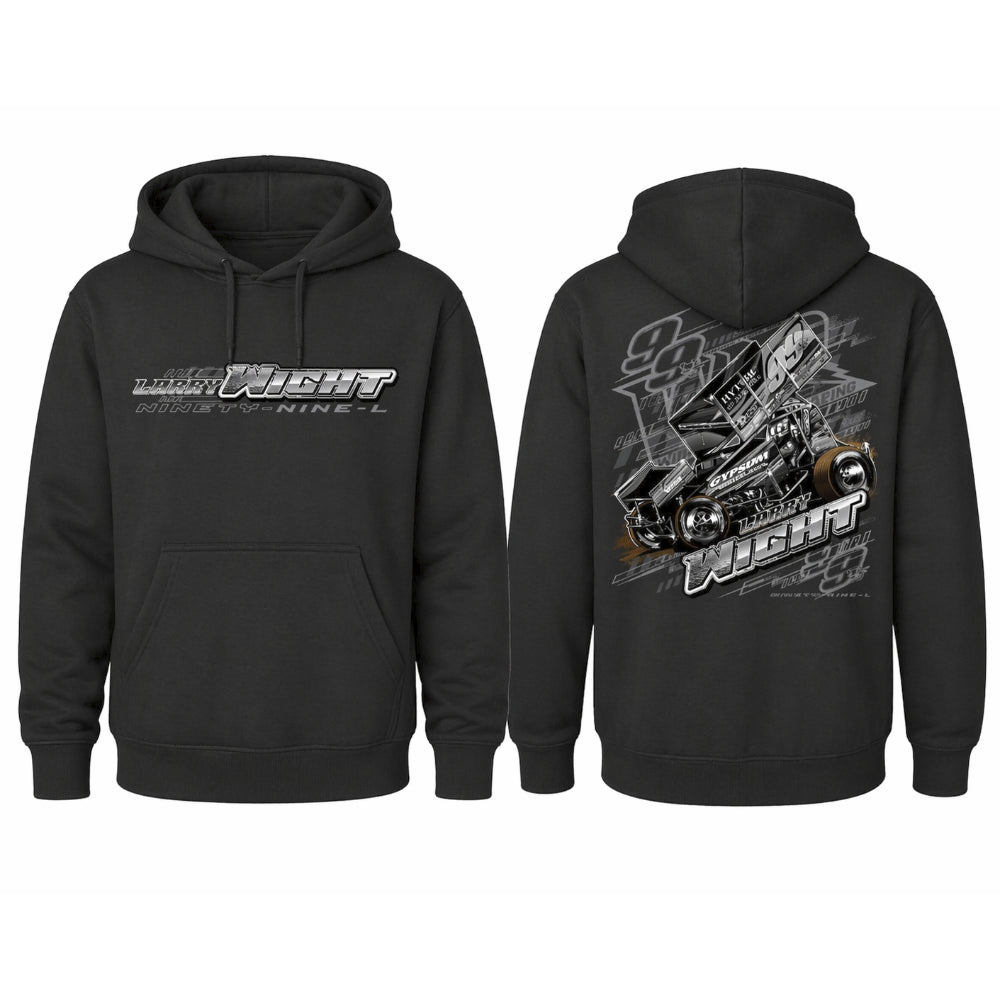 99L Sprint Car Hoodie - Black