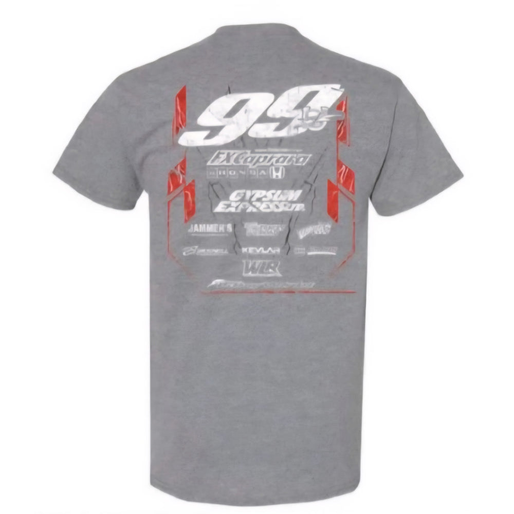 99L Crew T-Shirt - Black/Gray
