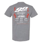 99L Crew T-Shirt - Black/Gray