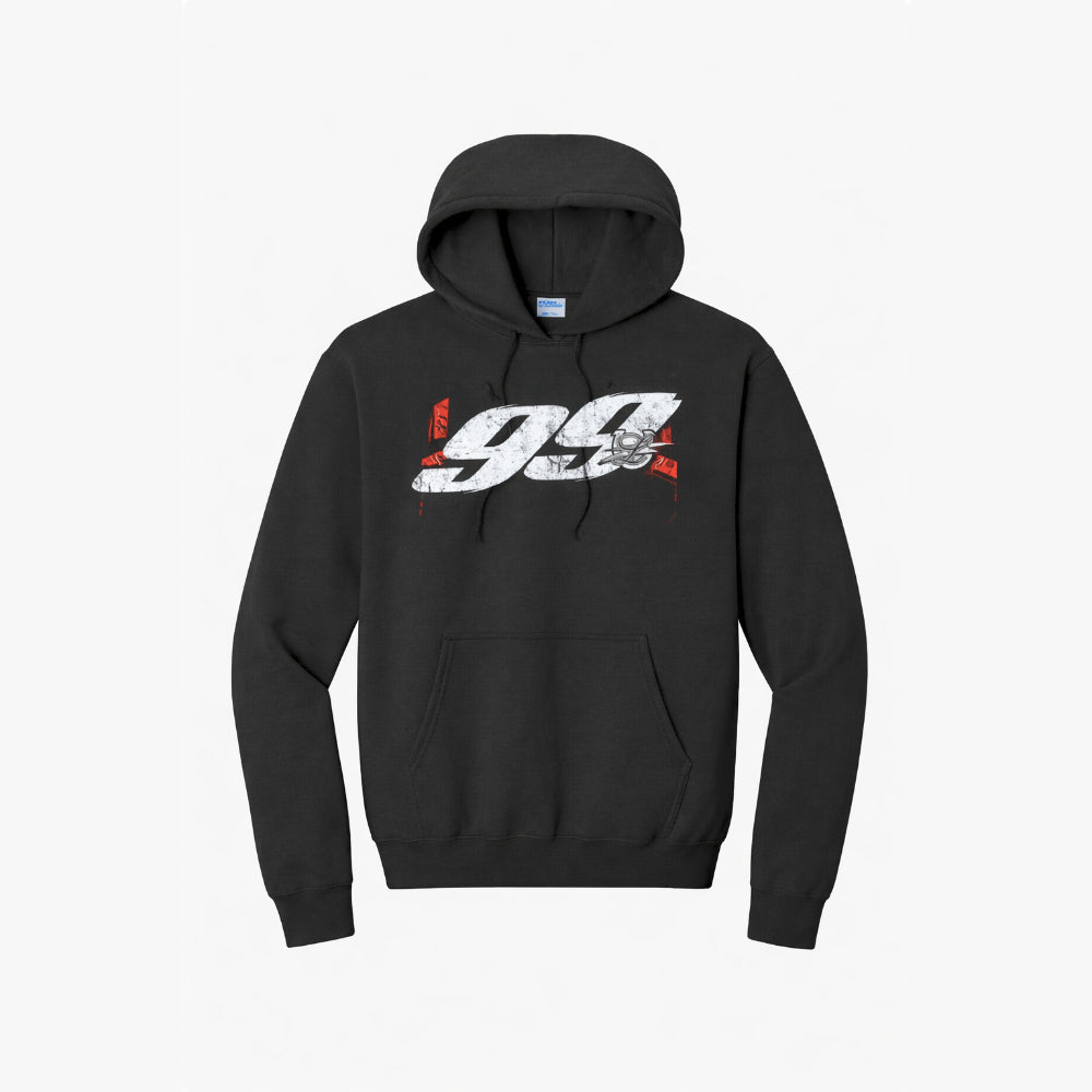 99L Crew Hoodie - Black/Gray