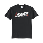 99L Crew T-Shirt - Black/Gray