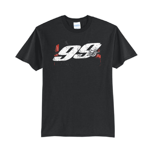 99L Crew T-Shirt - Black/Gray