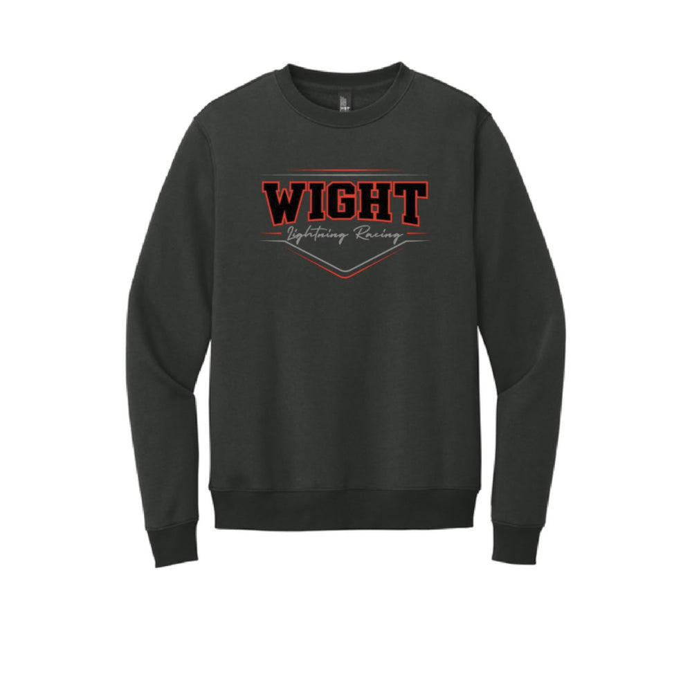 Wight Lightning Racing Embroidered Sweatshirt - Black
