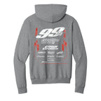 99L Crew Hoodie - Black/Gray