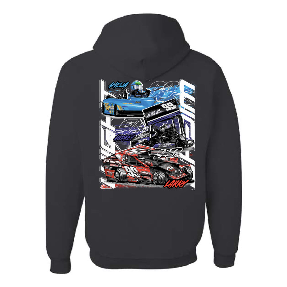 WLR Family Team Hoodie - Black